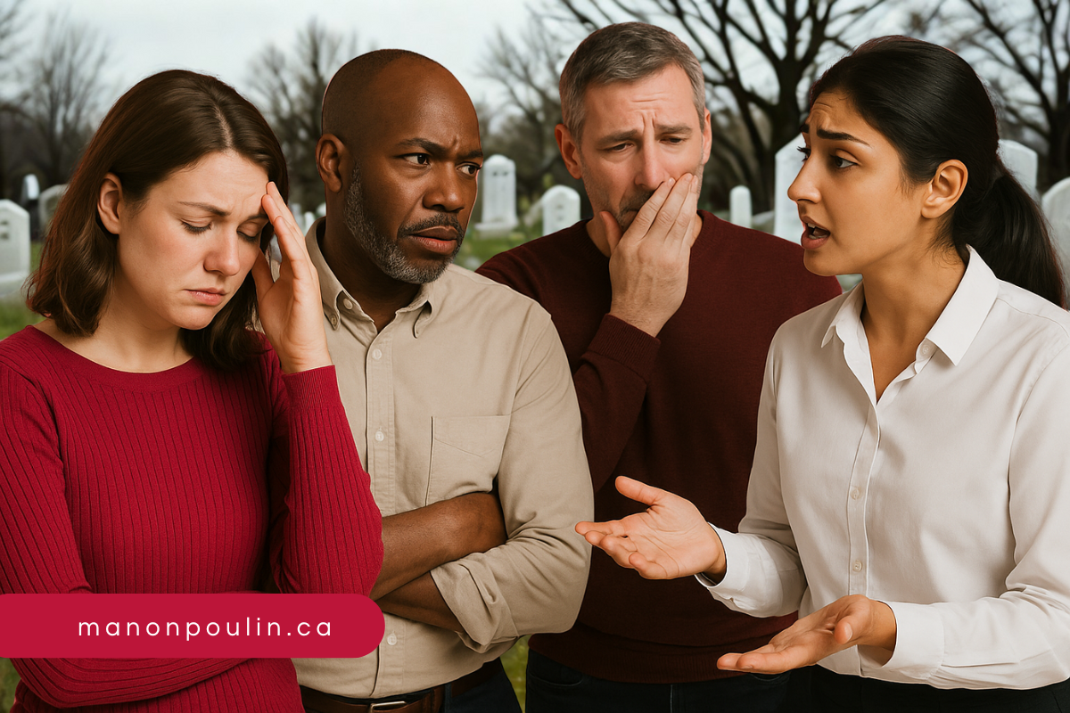 Le deuil n’a pas une seule couleur