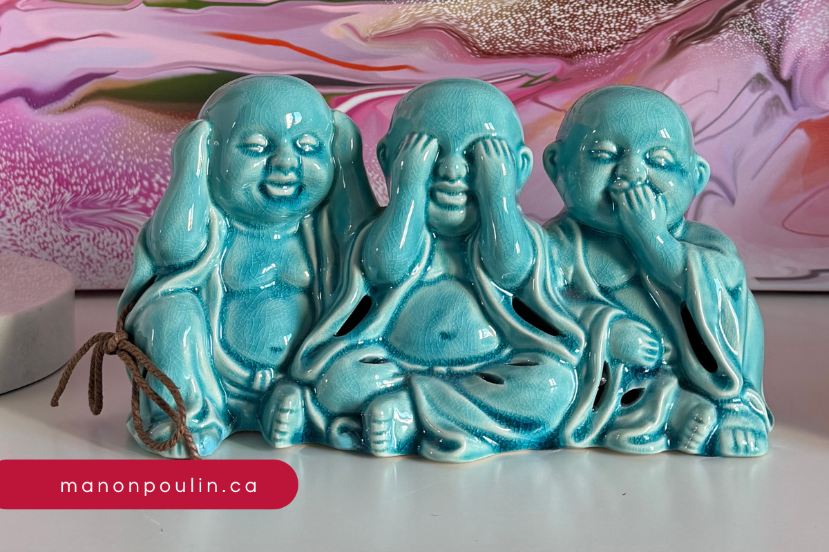 Les trois singes de la sagesse