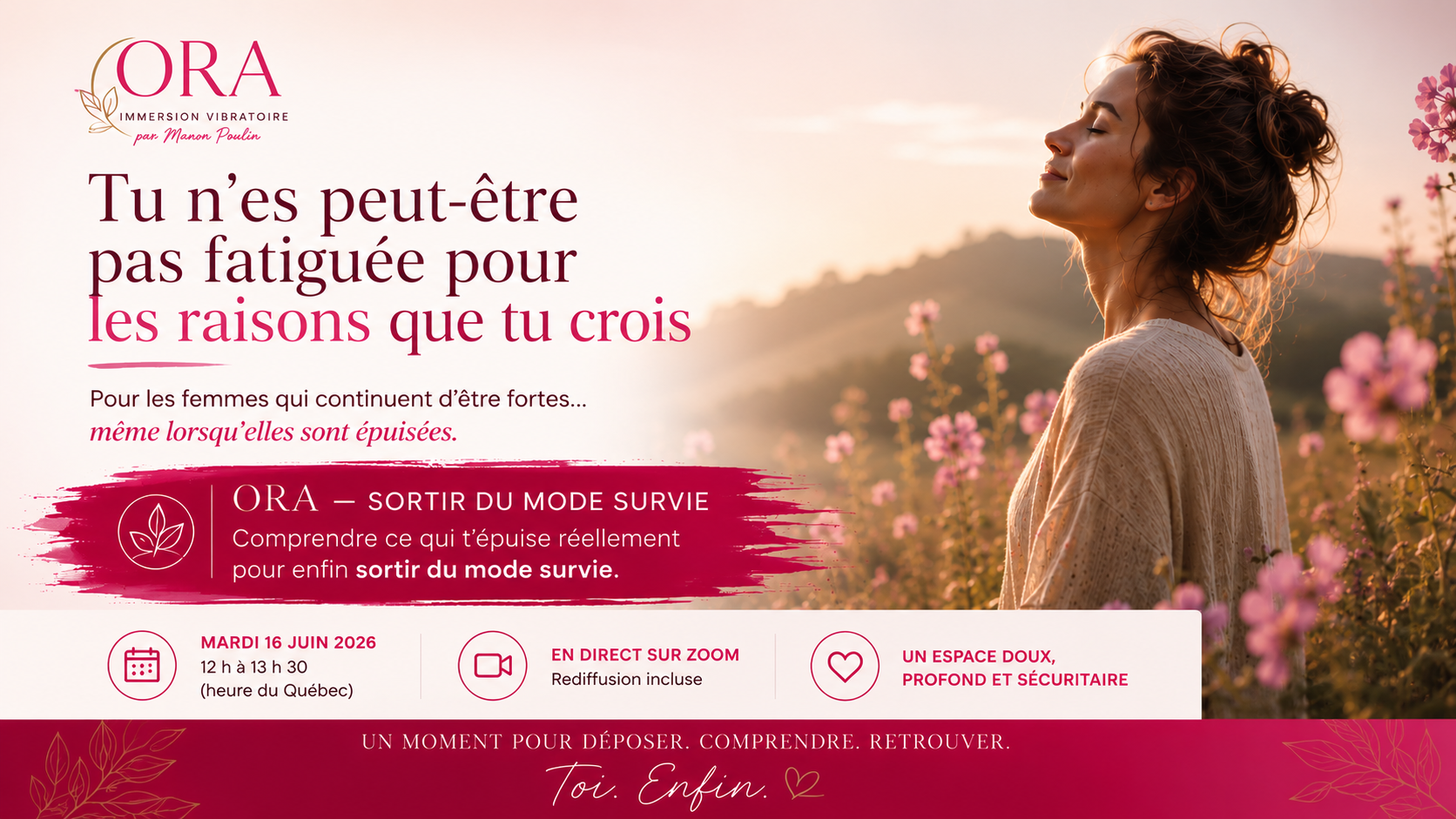 ORA - Sortir du mode survie